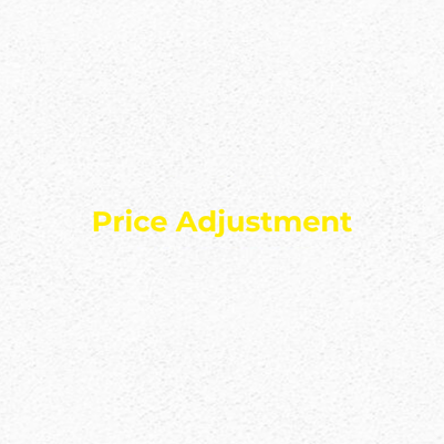 Custom Order Adjustment